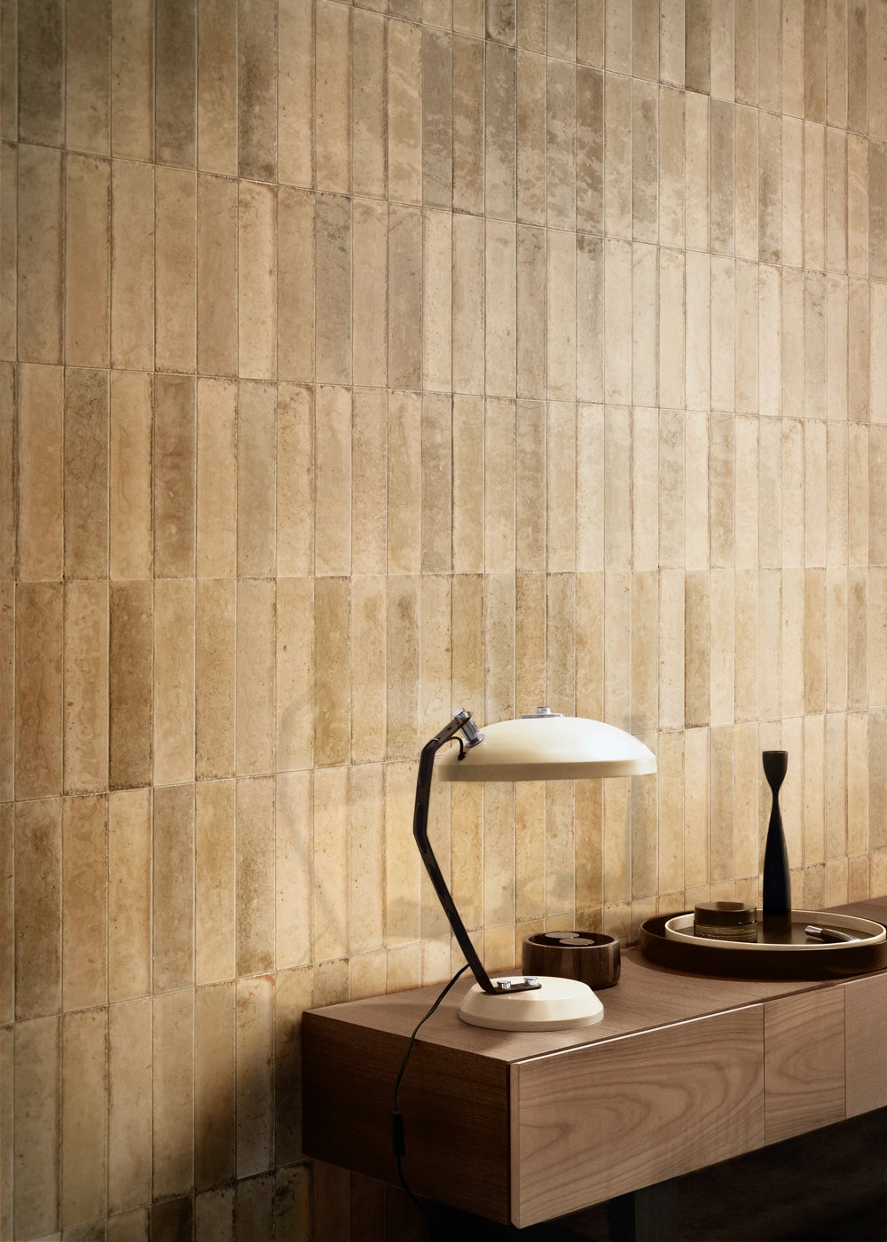 Wandtegel – Beige – 6x24cm – Glans – R85LOBE
