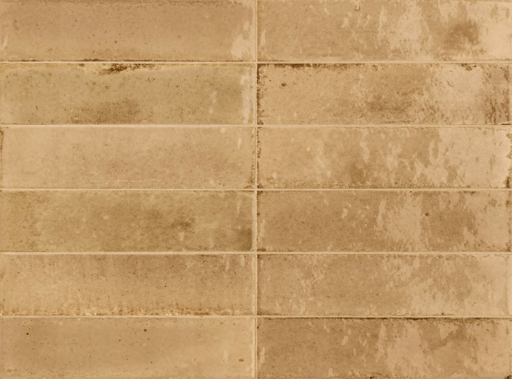 Wandtegel – Beige – 6x24cm – Glans – R85LOBE
