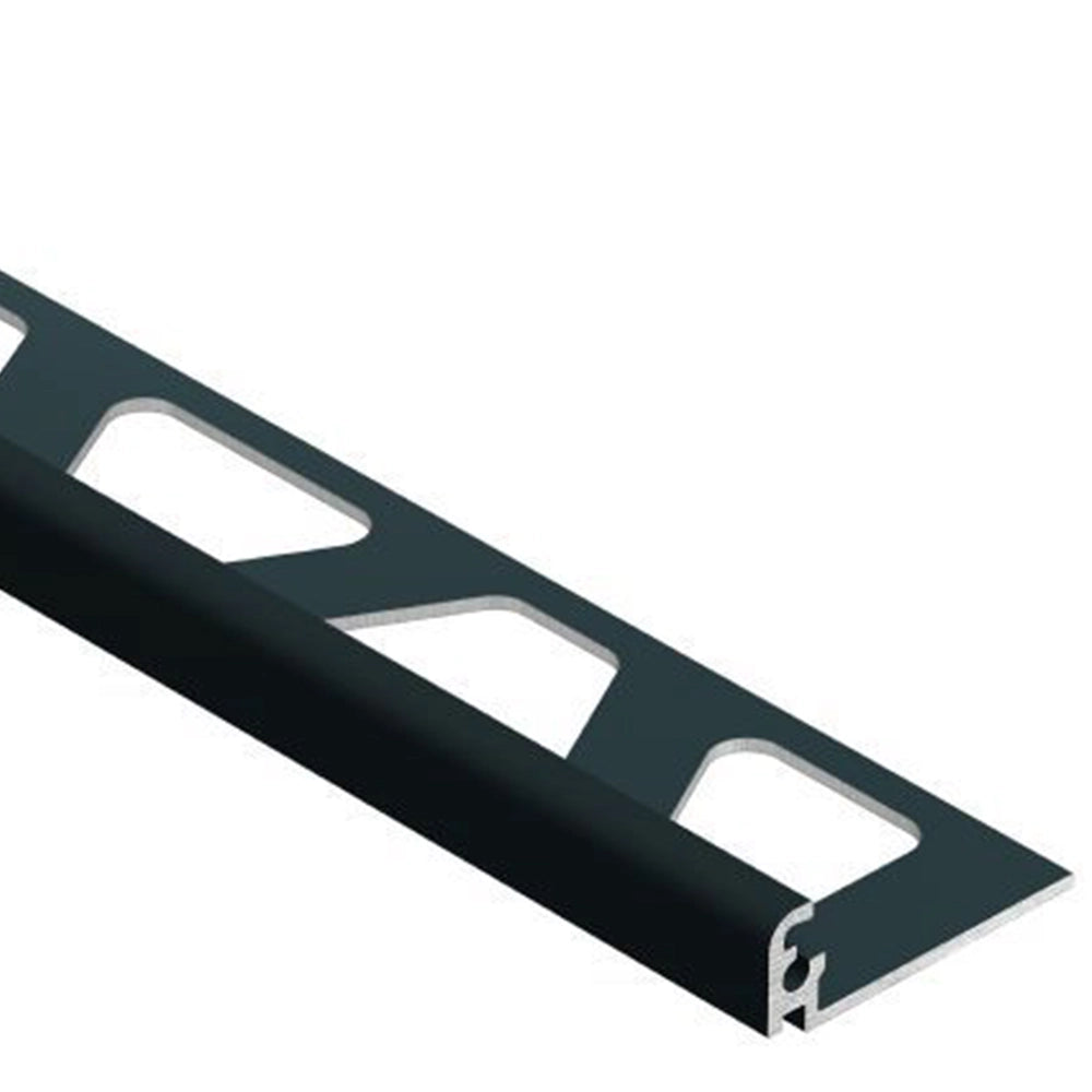 Schlüter Jolly - Tegelprofiel - H=11cm - L=300cm - Aluminium - Gecoat - Mat - Grafiet Zwart - J110MGS