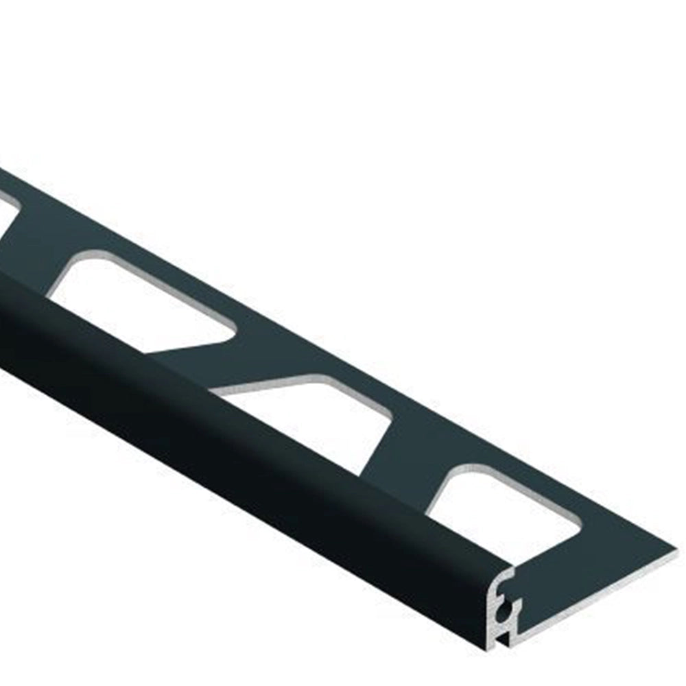 Schlüter Jolly - Tegelprofiel - H=8cm - L=300cm - Aluminium - Mat - Grafiet Zwart - J80MGS