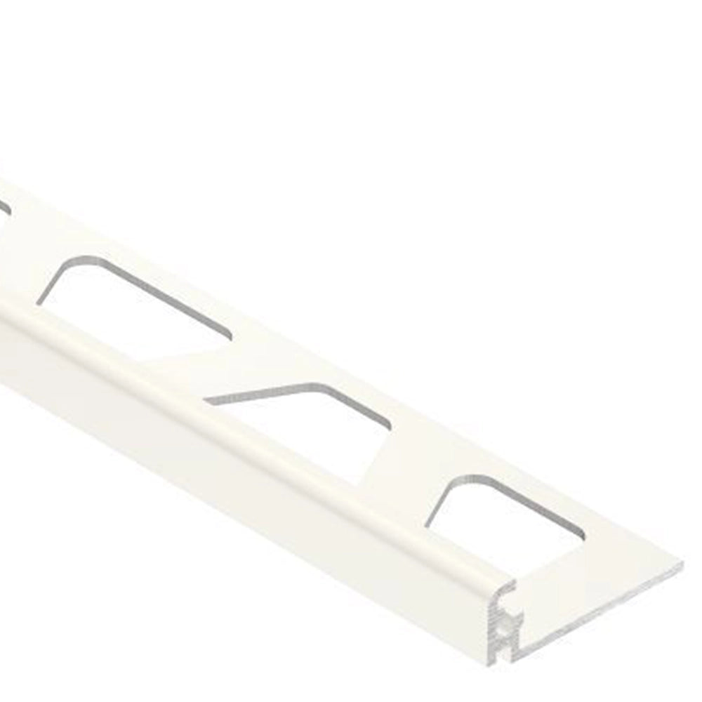 Schlüter Jolly - Tegelprofiel - H=8cm - L=300cm - Aluminium - Zuiver Wit - J80BW