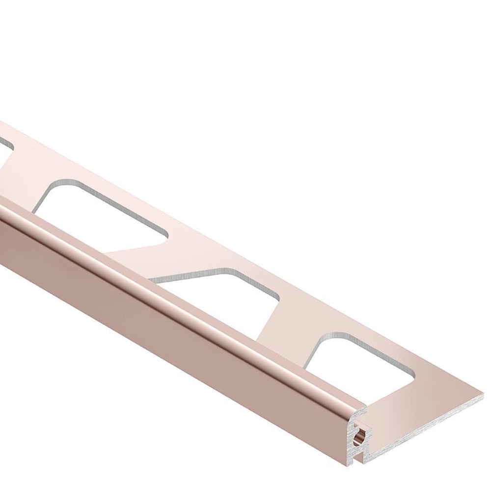 Schlüter Jolly - Tegelprofiel - H=11cm - L=250cm - Aluminium - Gepolijst - Glanzend - Koper - J110AKG