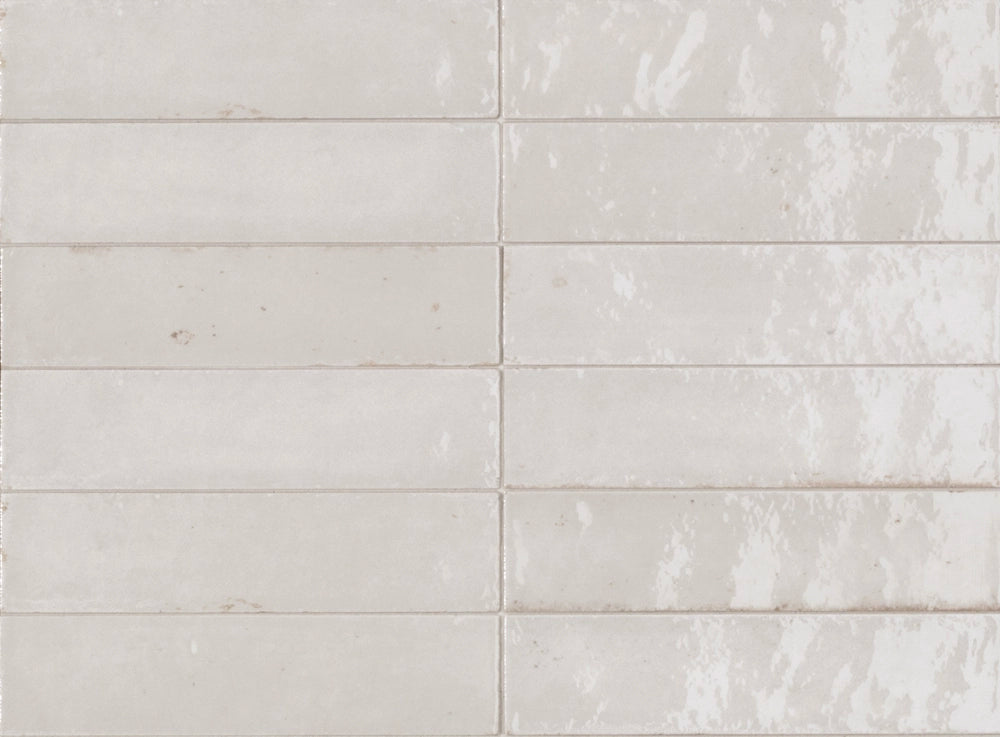 Ragno Look – Bianco – Wandtegel – 6x24cm – Glans – R8FM