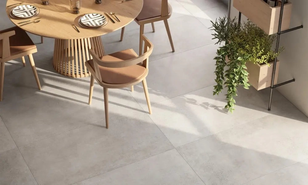 Betonlook – Vloertegel – Grijs – 80x80cm – Mat – R86PAWG