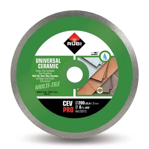 Rubi Superpro CEV-200 Diamantzaagblad - 200mm - Nat