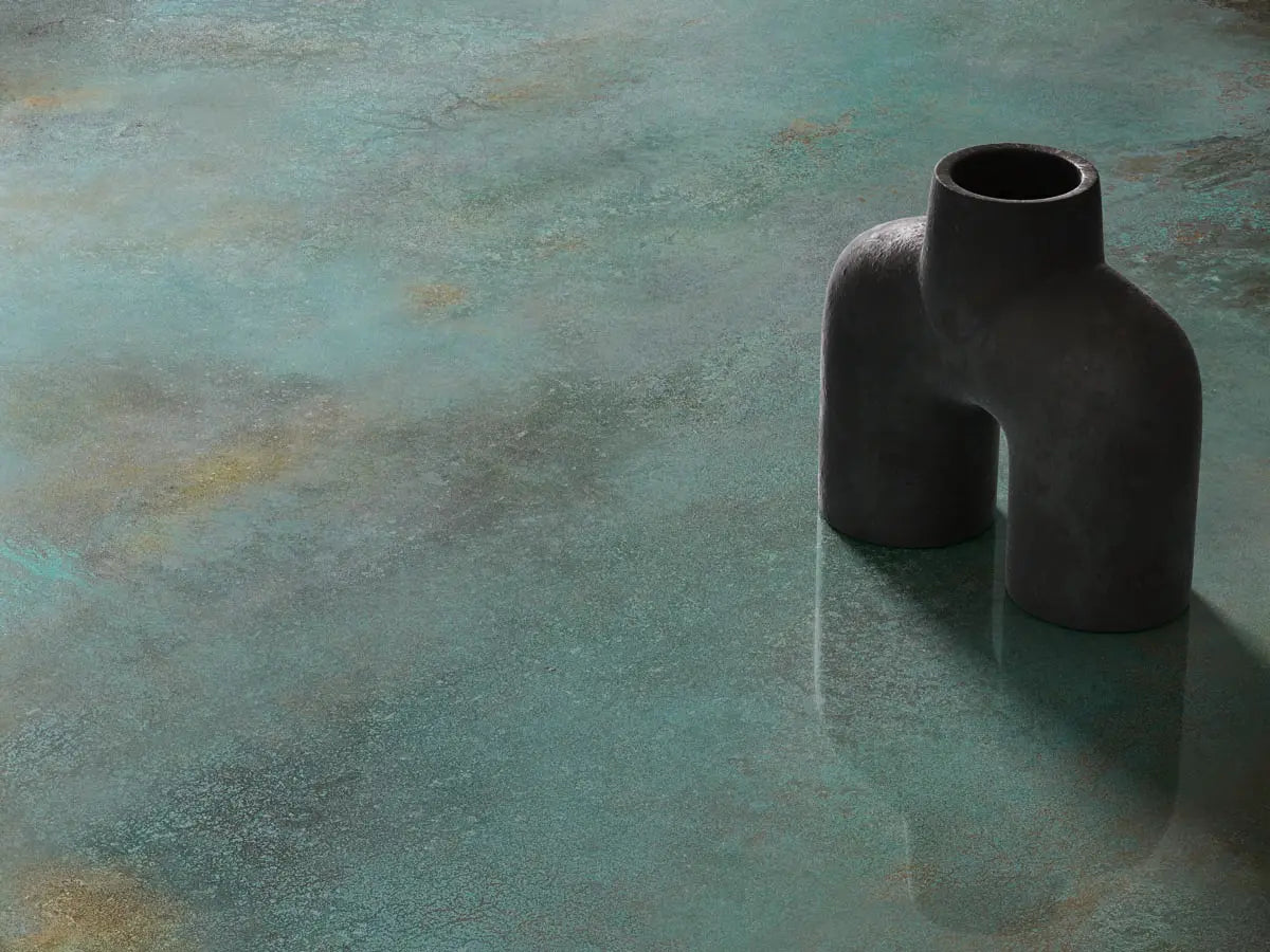 Roestlook - Vloertegel - Groen - 120x120cm - Mat - C05ALMI