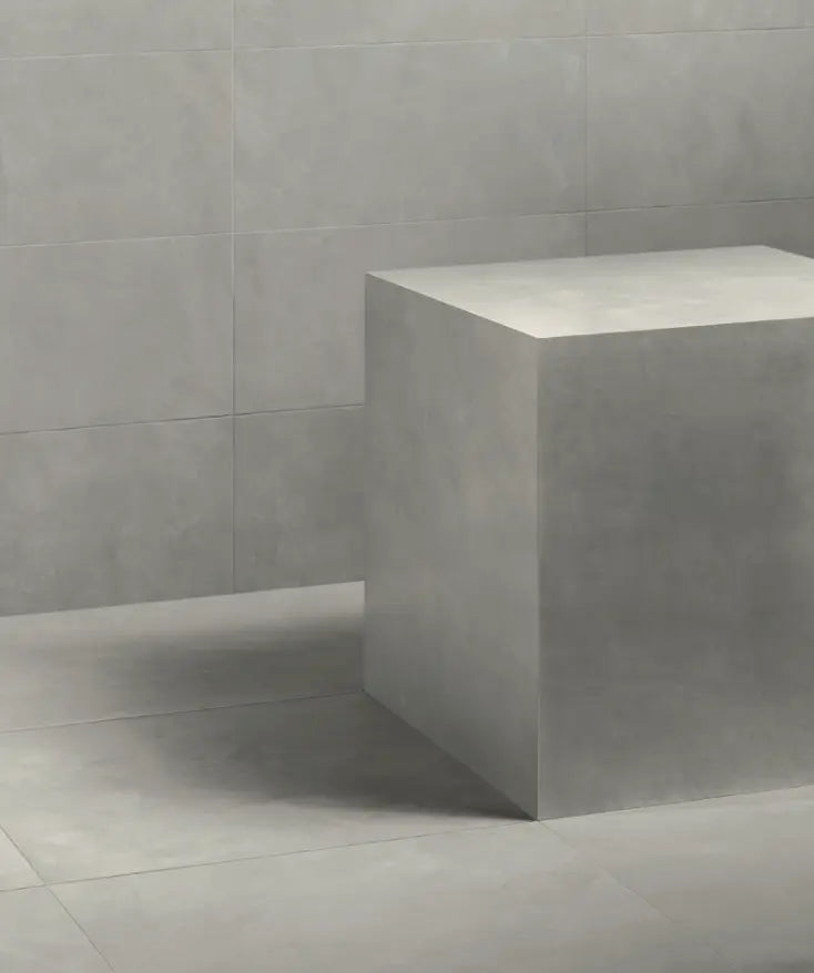 Betonlook - Vloertegel - Greige - 120x120cm - Mat - C05JOLE