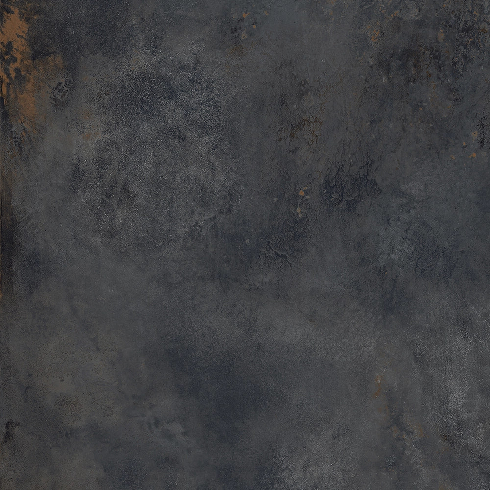 Roestlook - Vloertegel - Zwart - 80x80cm - Mat - C05ALMA