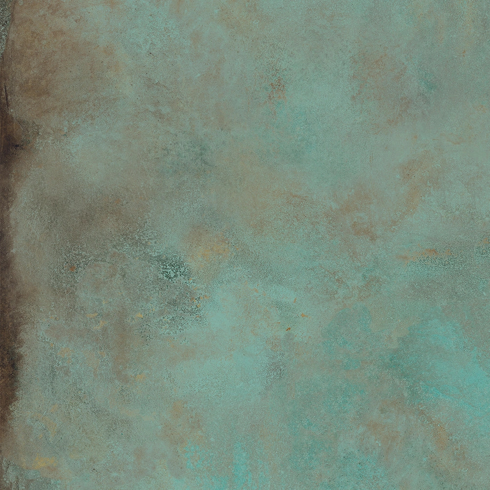 Roestlook - Vloertegel - Groen - 80x80cm - Mat - C05ALMI