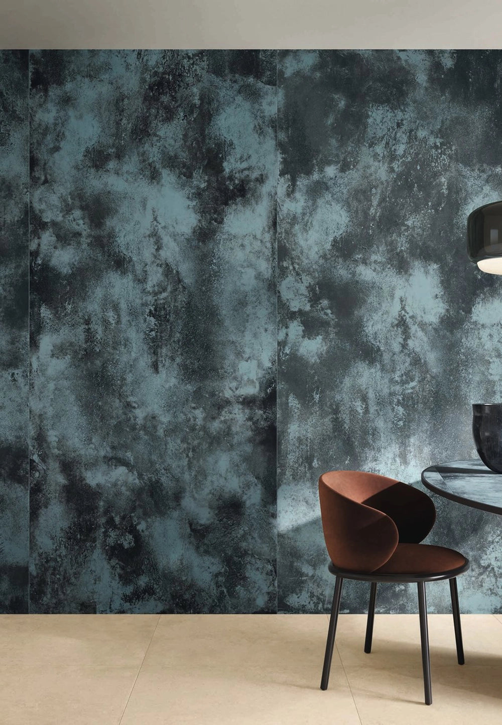 Roestlook - Vloertegel - Blauw - 120x278cm - Mat - C05ALNA