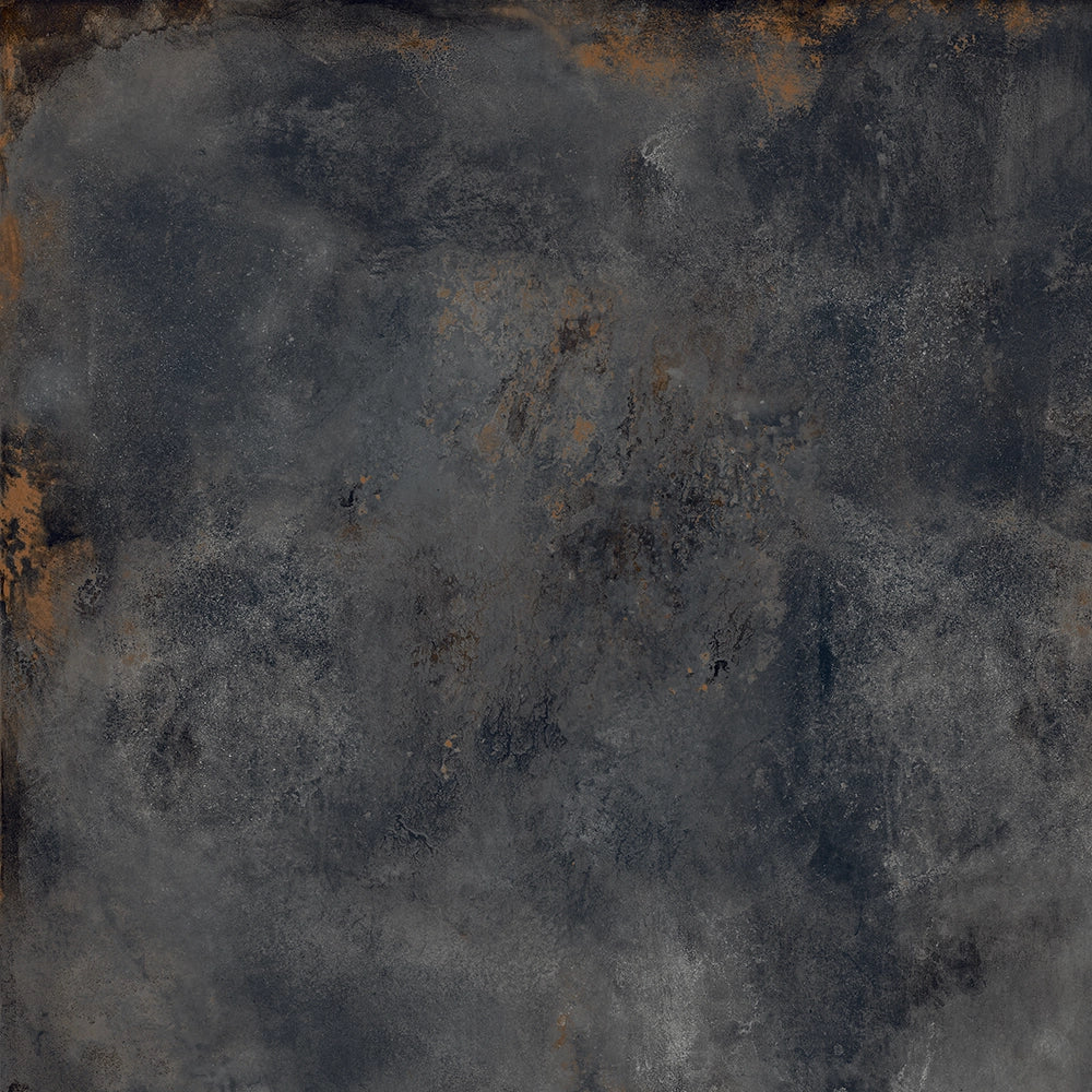 Roestlook - Vloertegel - Zwart - 120x120cm - Mat - C05ALMA