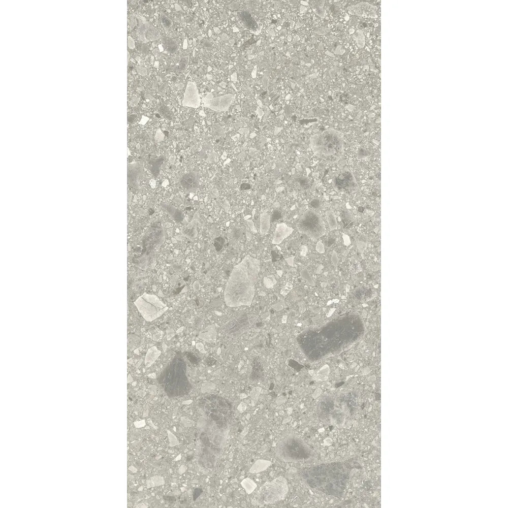 Betonlook – Vloertegel – Grijs – 60x120cm – Mat – C05POBR