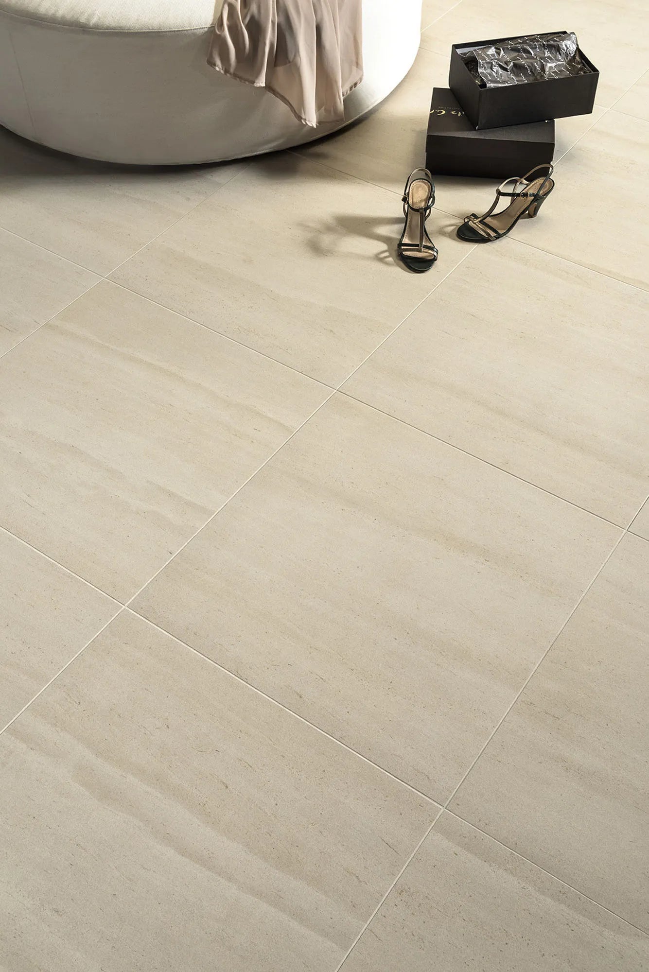 Betonlook – Vloertegel – Zand – 60x60cm – Mat – C05POFA