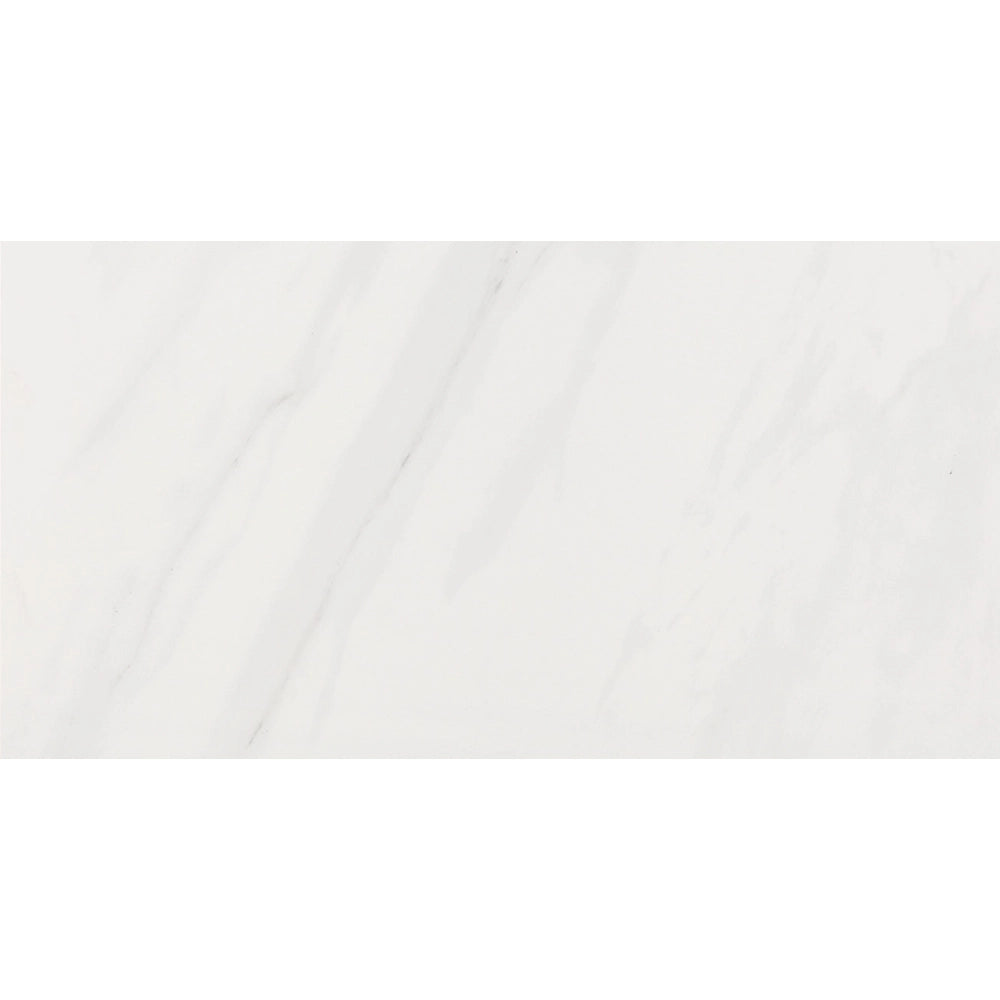 Marmerlook - Vloertegel - Wit - 60x120cm - Gepolijst - P10LEBP