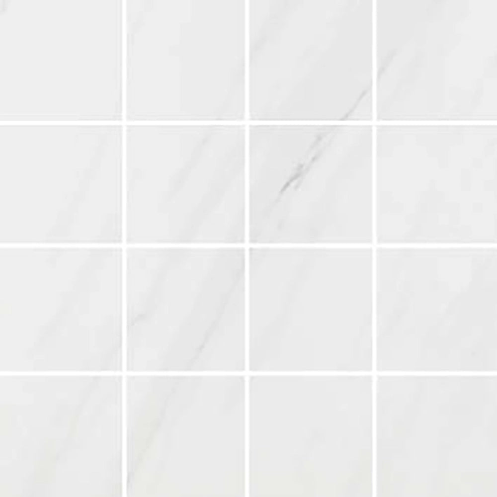 Marmerlook - Vloertegel - Wit - 30x30cm - Mozaïek - Gepolijst - P10LEBP