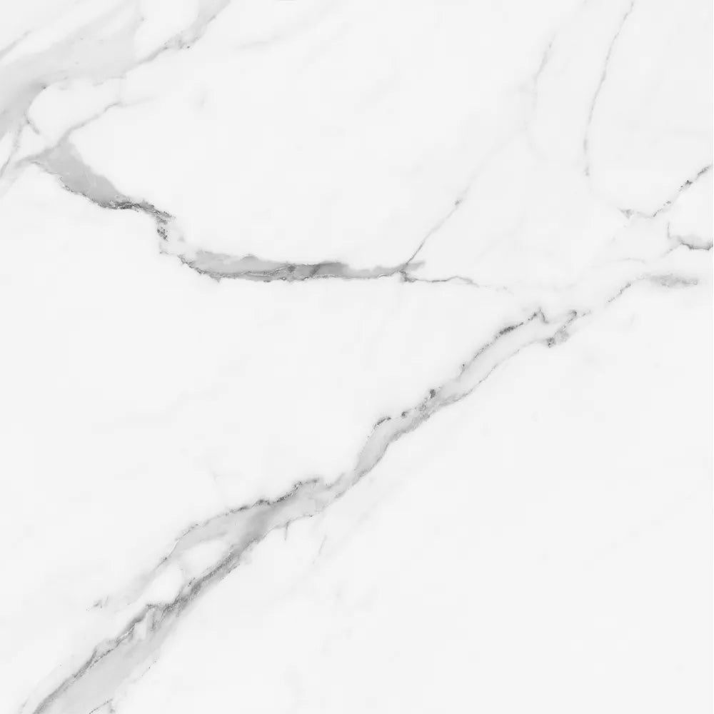 Marmerlook – Vloertegel – Wit – 60x60cm – Mat – P10CWHM