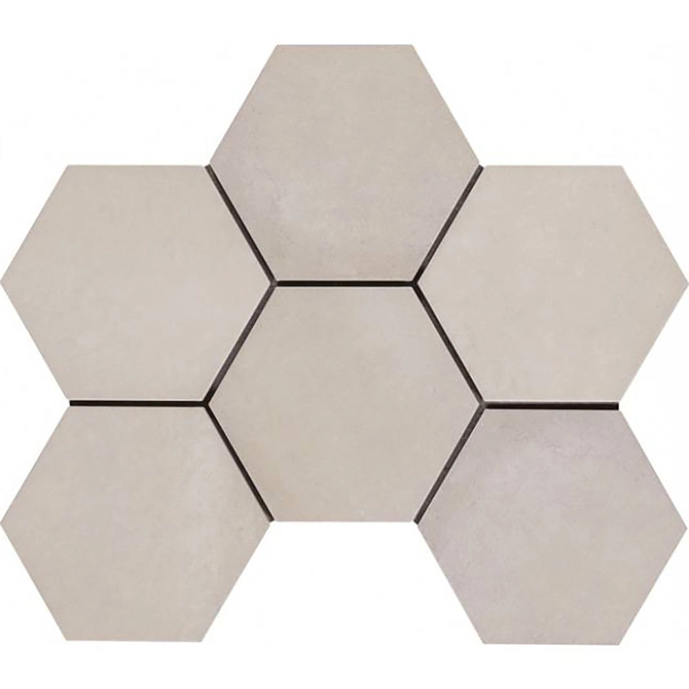 Betonlook - Vloertegel - Taupe - 21x18,2cm - Mat - R85REPO