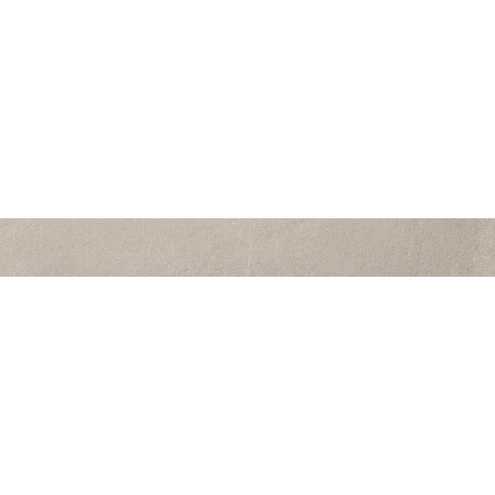 Betonlook - Plinttegel - Zand - 7x60cm - Mat - R85RECO