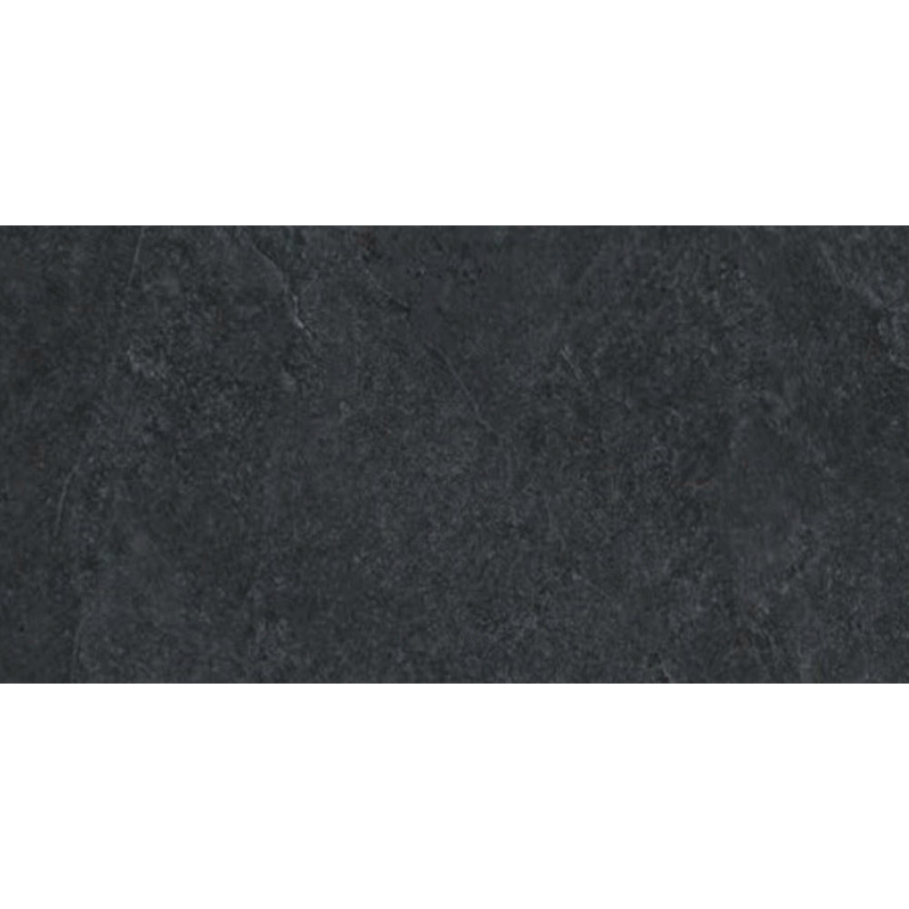 Natuursteenlook - Vloertegel - Zwart - 30x60cm - Mat - R85SLBL