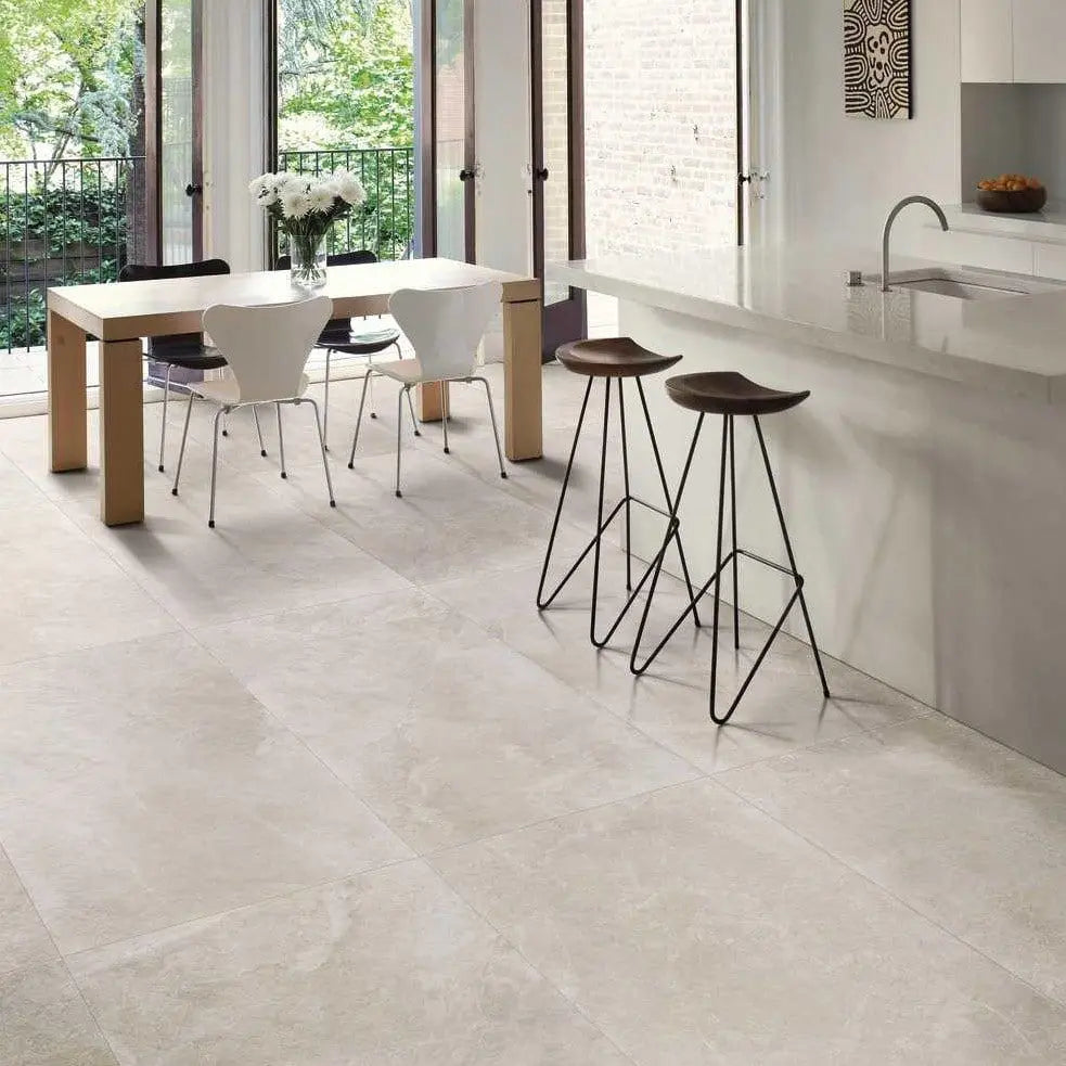 Natuursteenlook - Vloertegel - Zand - 75x150cm - Mat - R85SLSH