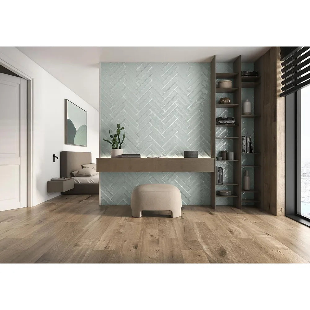 Pamesa Mayolica – Menta – Wandtegel – 7,5x30cm – Glans