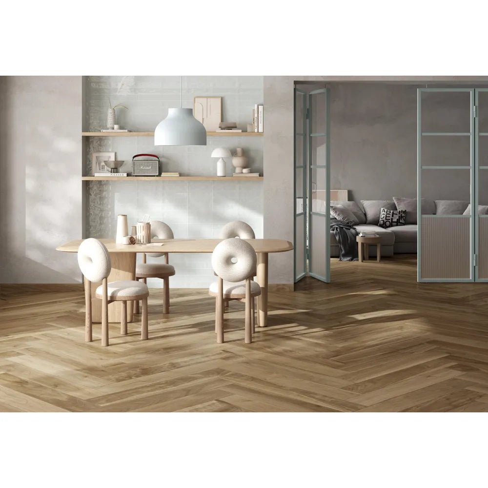 Pamesa Mayolica – Menta – Wandtegel – 7,5x30cm – Glans