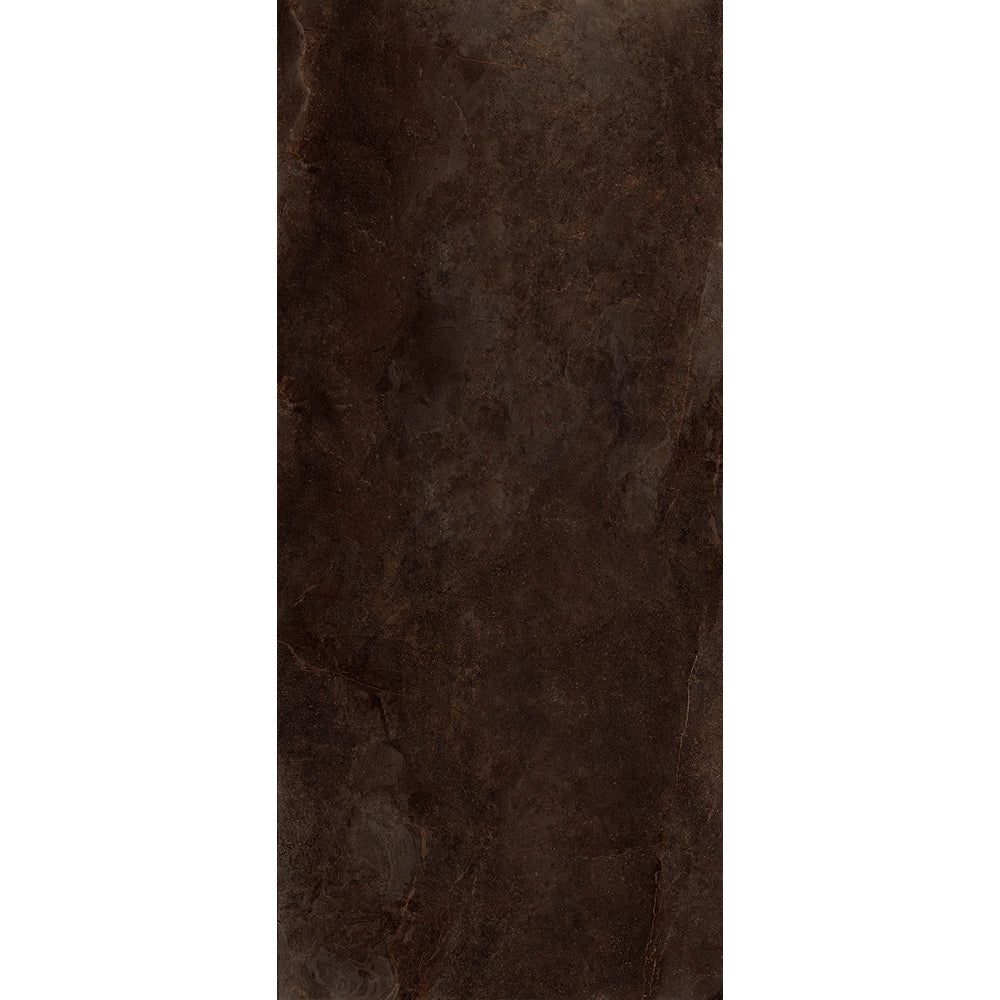 Natuursteenlook - Vloertegel - Donkerbruin - 120x278cm - Mat - F50PLJU