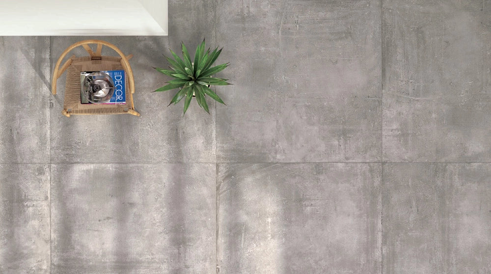 Betonlook - Vloertegel - Grijs - 120x120cm - Mat - F50POHO