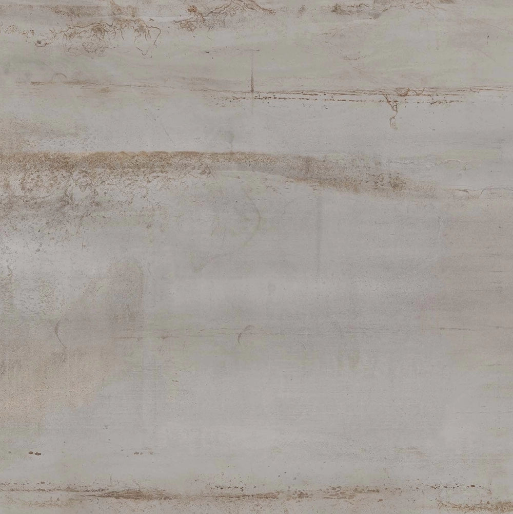 Roestlook - Vloertegel - Zilvergrijs - 80x80cm - Mat - F25RESI