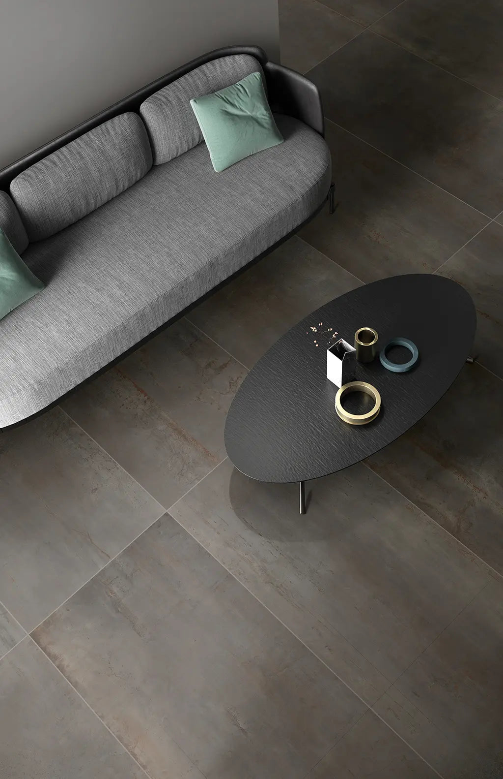 Roestlook - Vloertegel - Taupe - 60x120cm - Mat - F25RELE