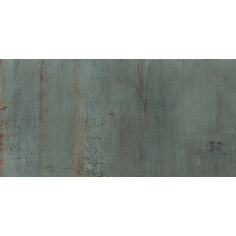 Roestlook - Vloertegel - Groen - 60x120cm - Mat - F25REEM