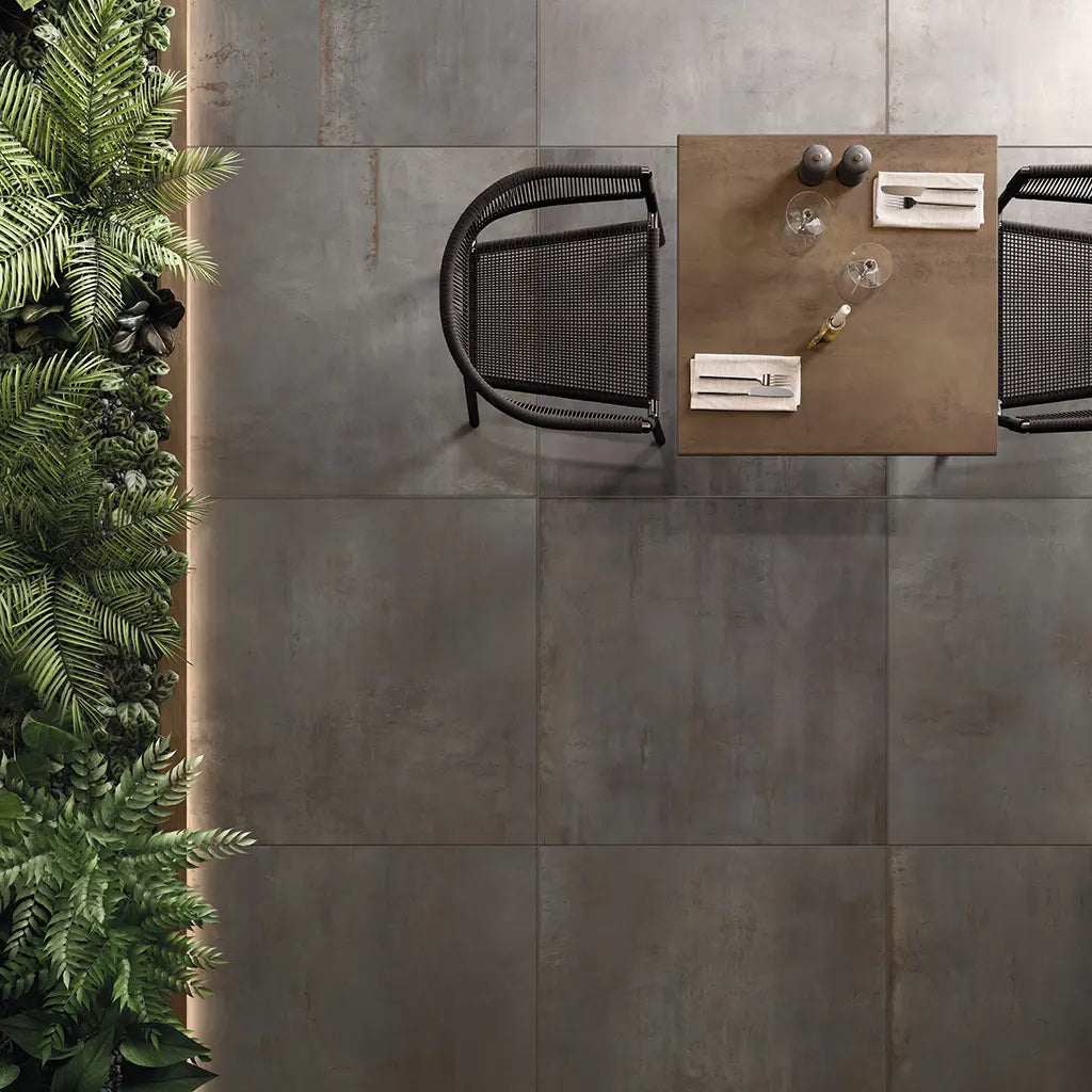 Roestlook - Vloertegel - Taupe - 120x120cm - Mat - F25RELE