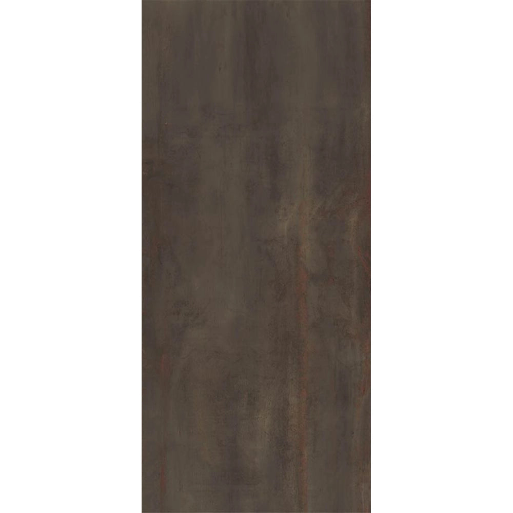 Roestlook - Vloertegel - Donkerbruin - 120x280cm - Mat - F25REBR