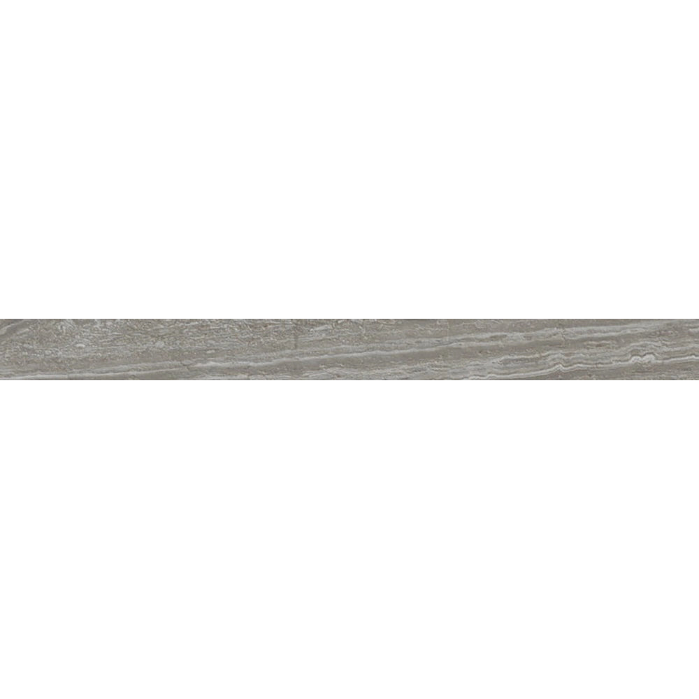 Natuursteenlook - Plinttegel - Grijs - 5,5x60cm - Mat - F25NAVG