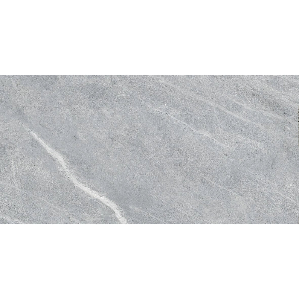 Natuursteenlook - Vloertegel - Grijs - 30x60cm - Mat - F25BSGY