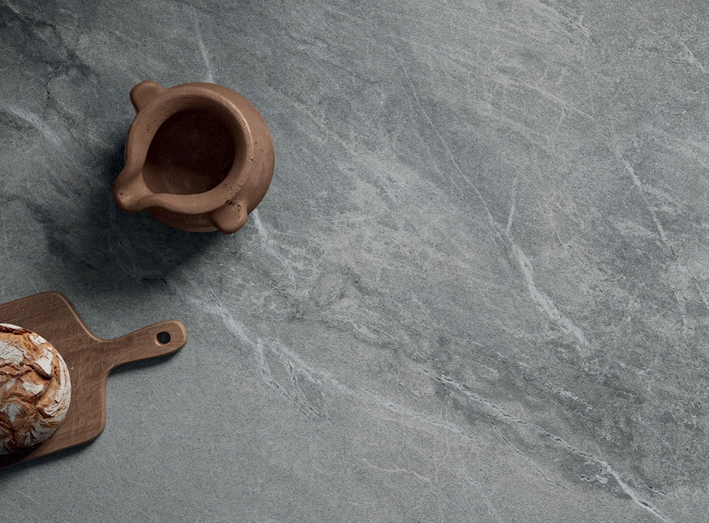 Natuursteenlook - Vloertegel - Grijsblauw - 30x60cm - Mat - F25BSBL