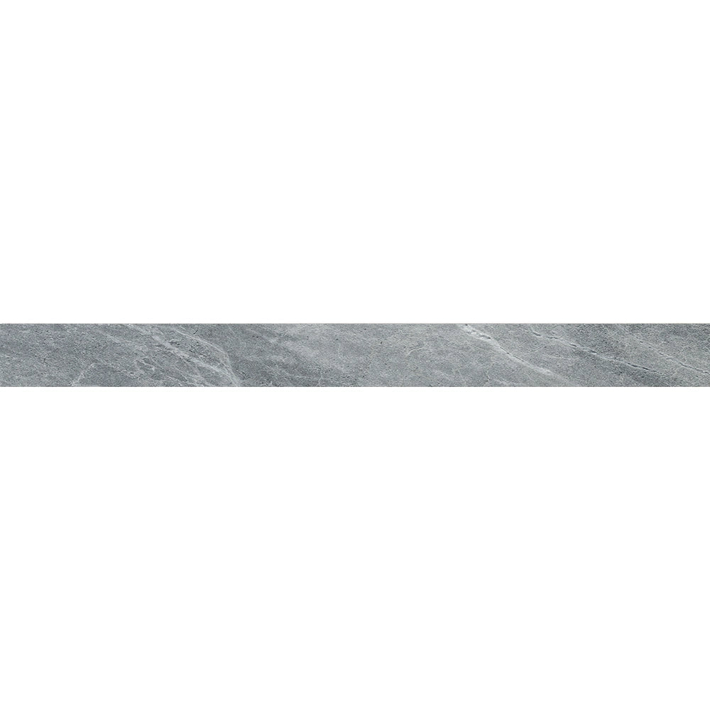 Natuursteenlook - Plinttegel - Grijsblauw - 5,5x60cm - Mat - F25BSBL