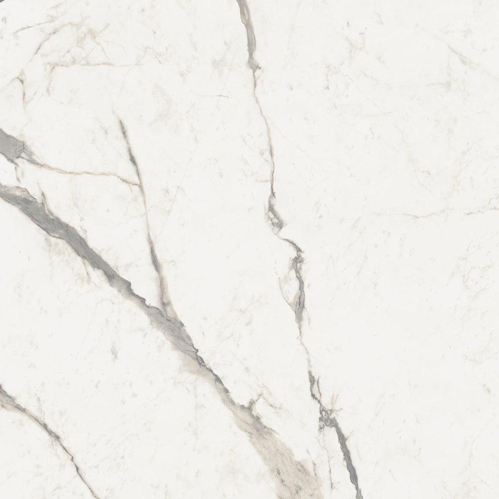 Marmerlook - Vloertegel - Wit - 120x120cm - Mat - F25SESS