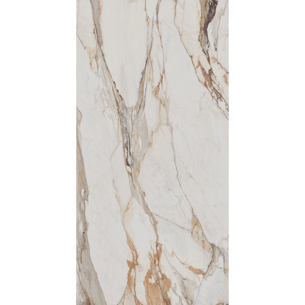 Marmerlook - Vloertegel - Creme - 160x320cm - Mat - F25SEAW