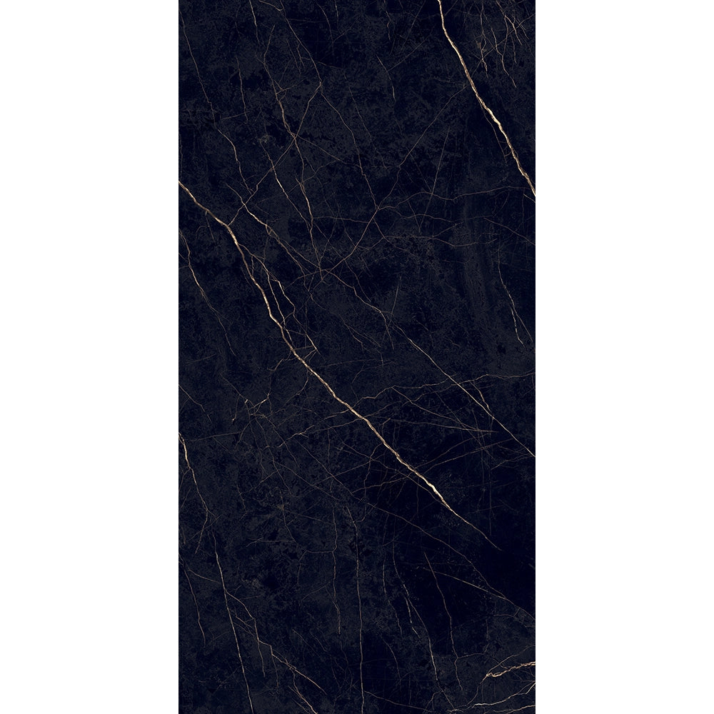 Marmerlook - Vloertegel - Zwartblauw - 160x320cm - Mat - F25SENL