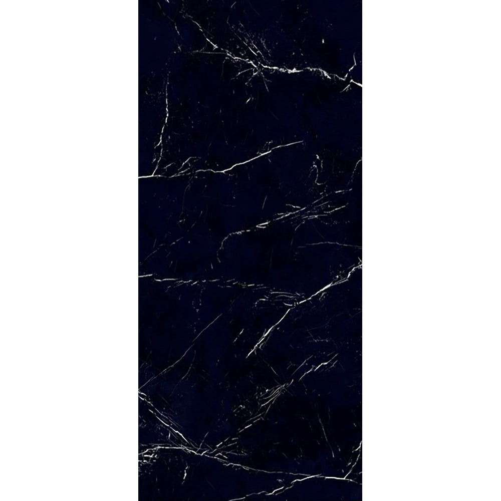 Marmerlook - Vloertegel - Zwart - 120x280cm - Mat - F25SECM