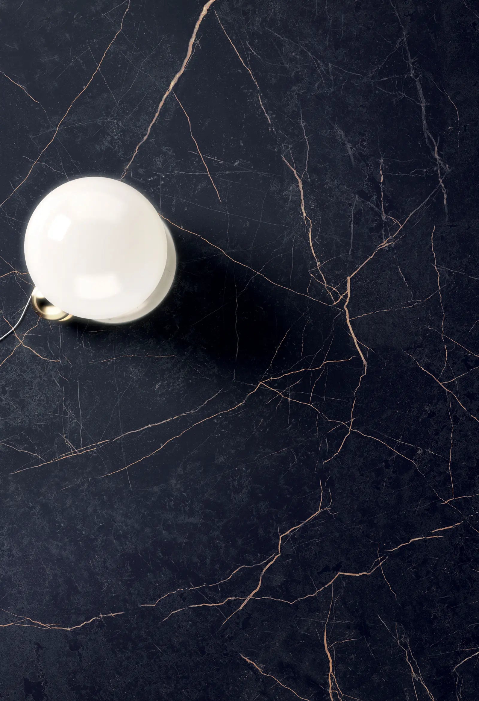 Marmerlook - Vloertegel - Zwartblauw - 120x280cm - Mat - F25SENL