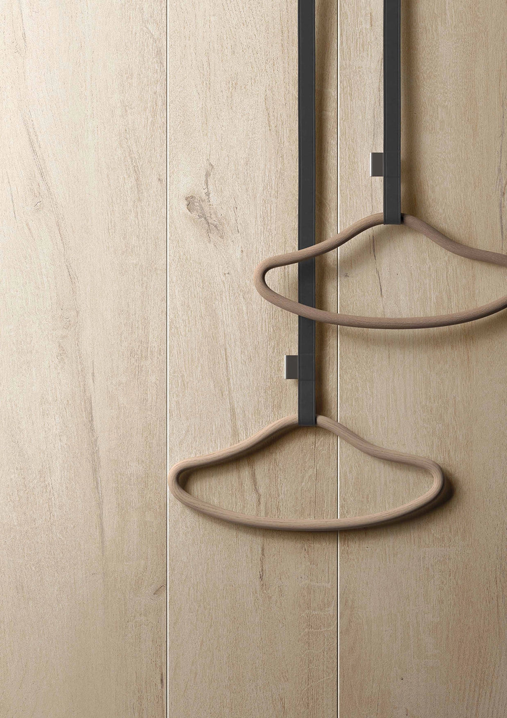 Houtlook - Plinttegel - Beige - 6,5x120cm - Mat - F25CODE