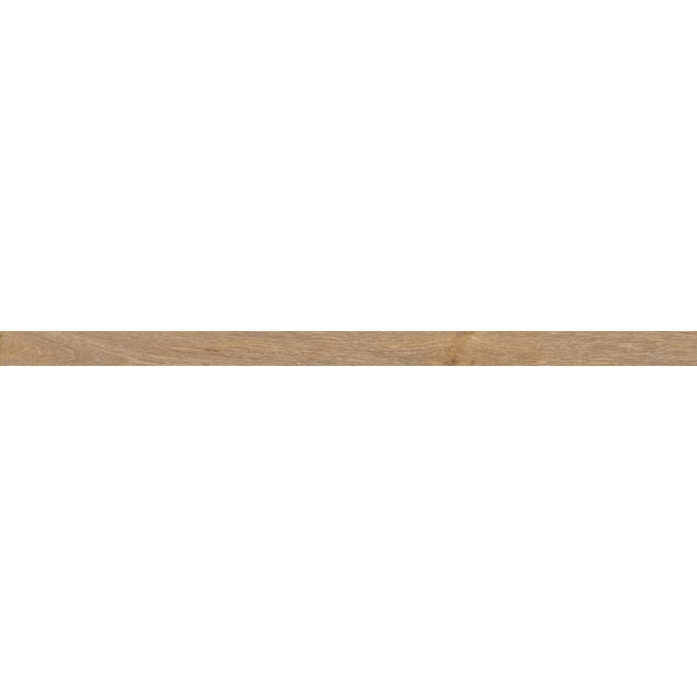 Houtlook - Plinttegel - Bruin - 6,5x120cm - Mat - F25COHA