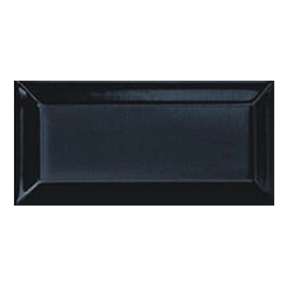 Wandtegel - Zwart - 10x20cm - Glans - A00BRWG