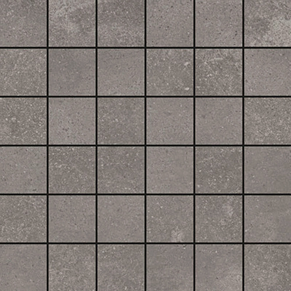 Betonlook - Vloertegel - Antraciet - 29,5x29,5cm - Mozaïek - Mat - A00AVAN