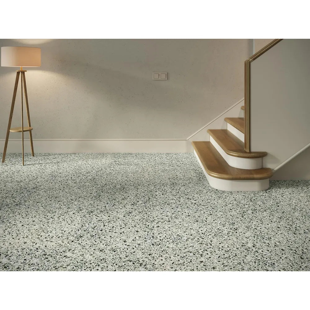 Vloertegel – Groen – 60x60cm – Terrazo – Mat – R87REVE