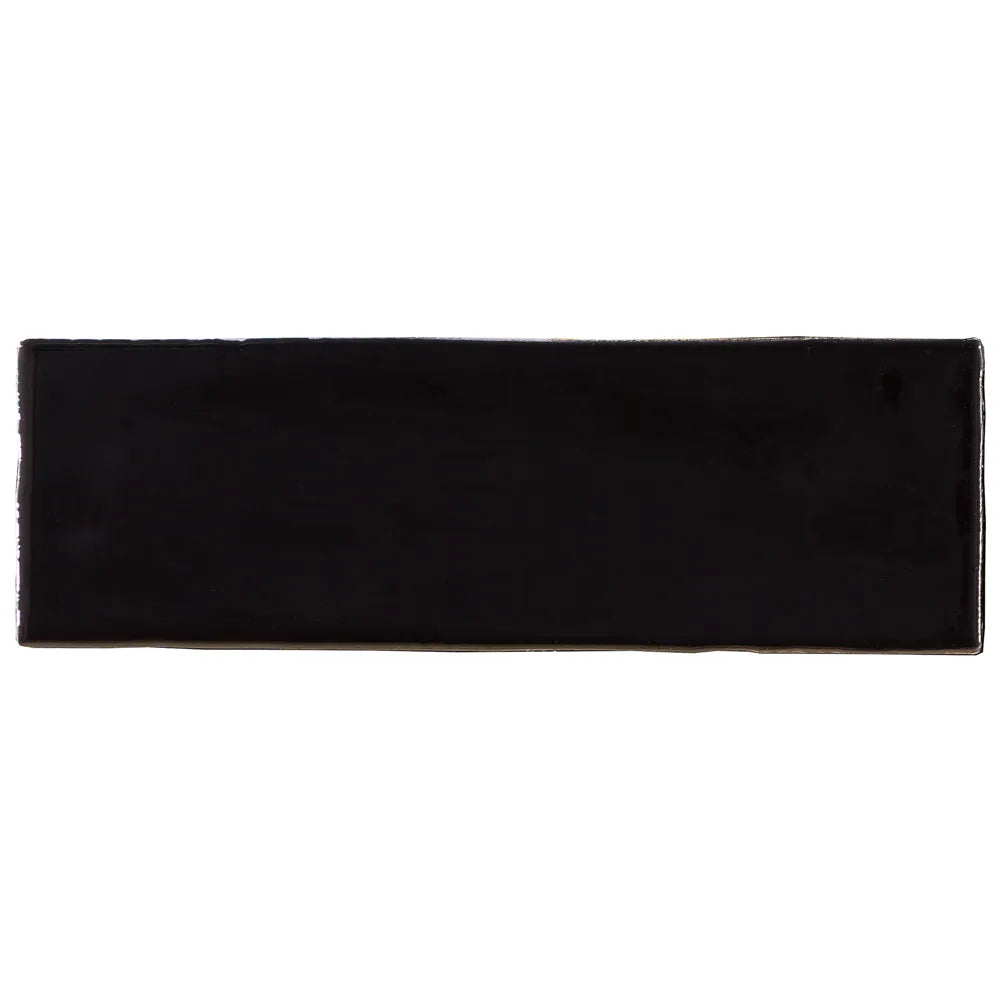 Wandtegel – Zwart – 6,5x20cm – Glans – P10MFNE
