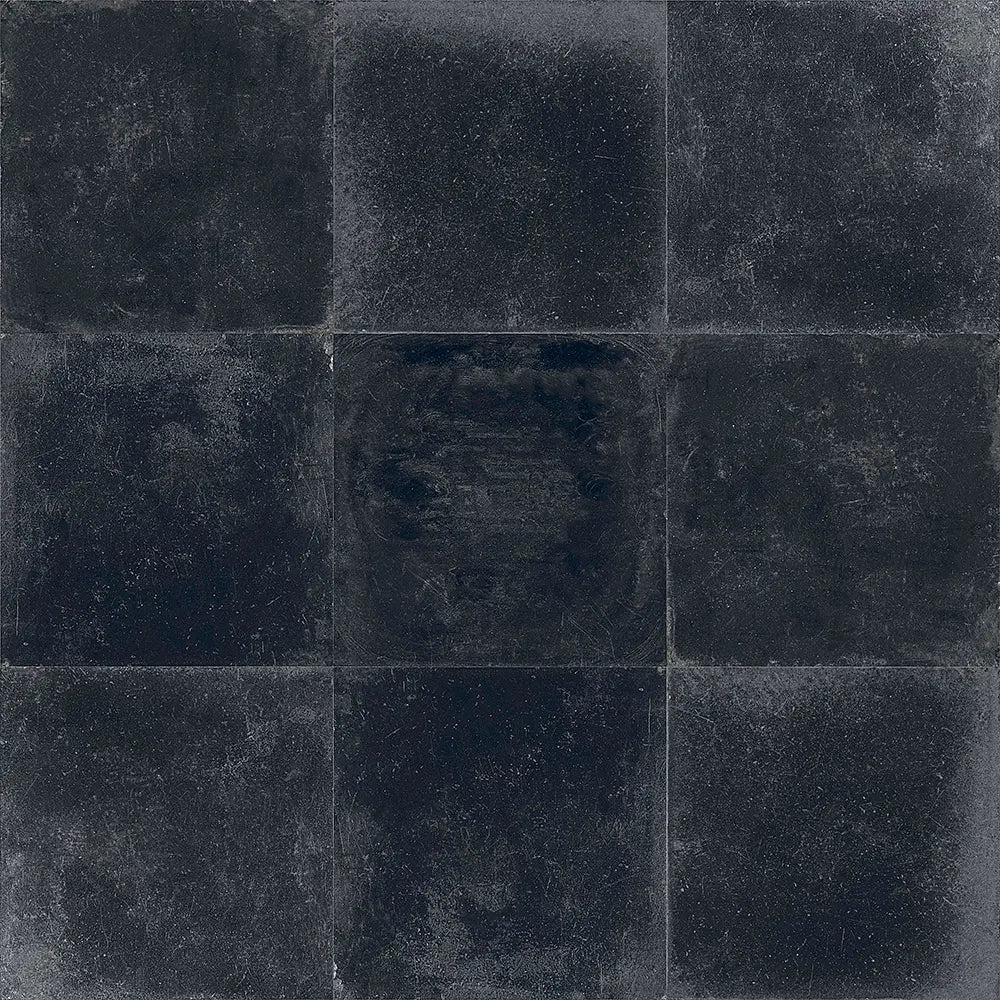 Vloertegel - Zwart - 20,5x20,5cm - Decor - Mat - X115REUB