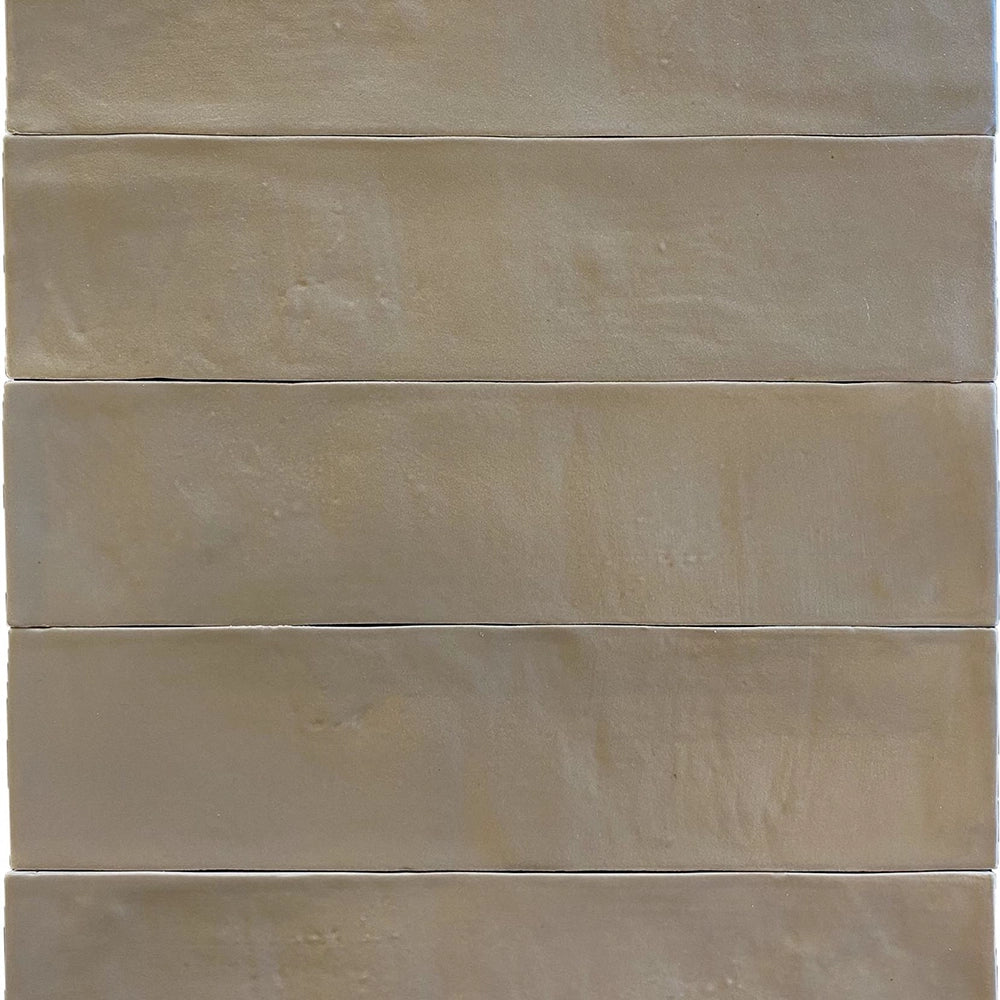 Wandtegel - Taupe - 6,2x25cm - Decor - Mat - R87PRTA